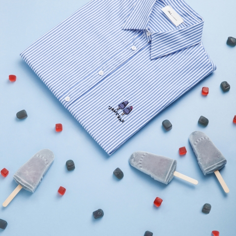 롯데 죠스바, 캐릭터 활용한 의류 제품 출시