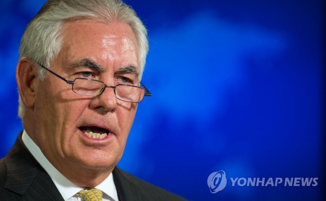 美국무부 대북 압박 강화···“틸러슨, 북한의 리용호 안 만난다”