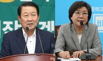 박주선 국민의당 비상대책위원장과 이혜훈 바른정당 대표. 사진=뉴스웨이DB