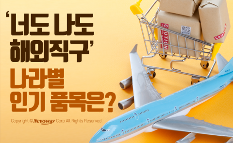  ‘너도 나도 해외직구’ 나라별 인기 품목은?