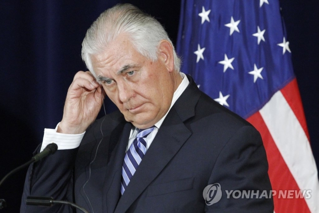 틸러슨 미국 국무장관 “북핵 관련 군사 대응 준비됐지만 외교적 접근법 선호”