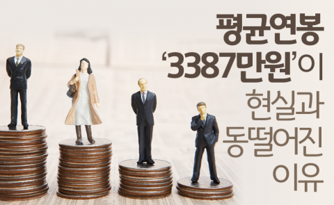  평균연봉 ‘3387만원’이 현실과 동떨어진 이유