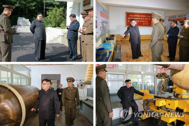 북한 김정은, 8일만에 공개 행보···ICBM 생산·배치 의지 드러내
