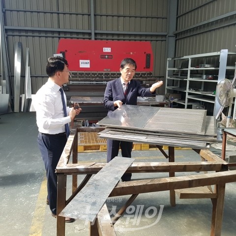 박정환 광주지방조달청장, 지역중소기업 애로사항 청취