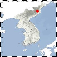 3일 북한 인공지진이 관측된 함경북도 길주군 풍계리 위치. 사진제공=기상청