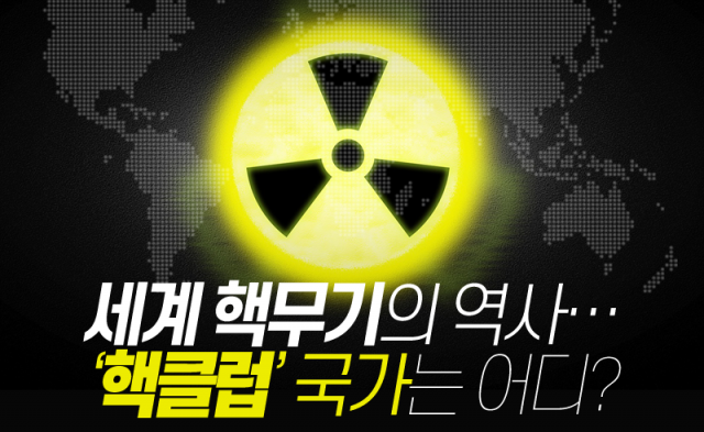  세계 핵무기의 역사···‘핵클럽’ 국가는 어디?
