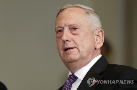 매티스 미국 국방장관 “서울 위험 빠뜨리지 않는 대북 군사옵션 존재”