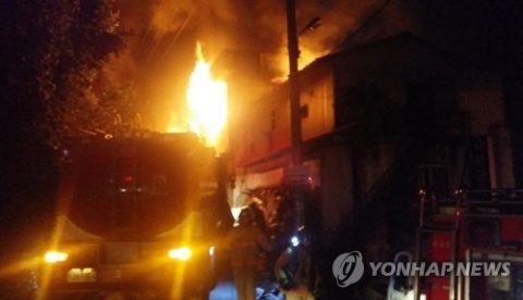 남양주 섬유공장서 화재···1명 사망·3명 부상