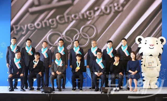 평창 동계 올림픽 메달 공개. 사진=최신혜 기자 shchoi@newsway.co.kr