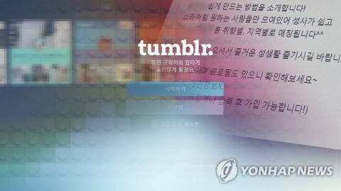 텀블러, 방통심의위 자율심의 협조 거부