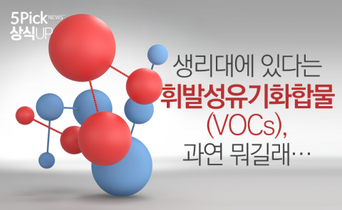  생리대에 있다는 휘발성유기화합물, 과연 뭐길래···