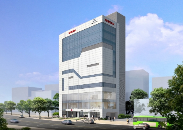 한국닛산이 성수동 닛산-인피니티 서비스 센터를 확장 이전했다. (사진=한국닛산 제공)
