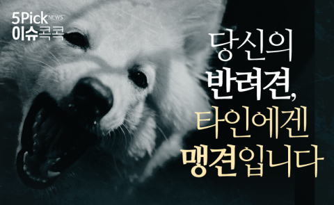  당신의 반려견, 타인에겐 맹견입니다