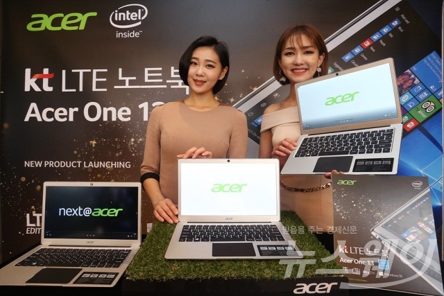 Acer, LTE 노트북 Acer One13 출시. 사진=최신혜 기자 shchoi@newsway.co.kr