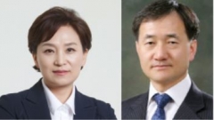 김현미 국토교통부 장관(좌측)과 박능후 보건복지부 장관