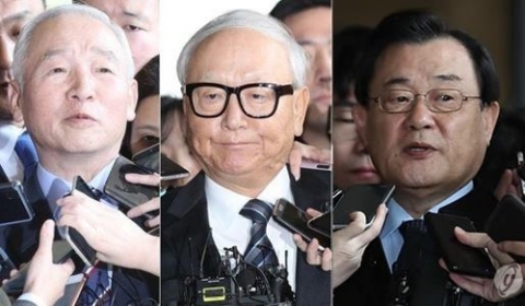 ‘국정원 특수활동비 상납’ 남재준·이병기 구속···이병호 영장은 기각