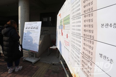 ‘수능 D-1’ 예비소집일···시험장·선택과목 반드시 확인해야