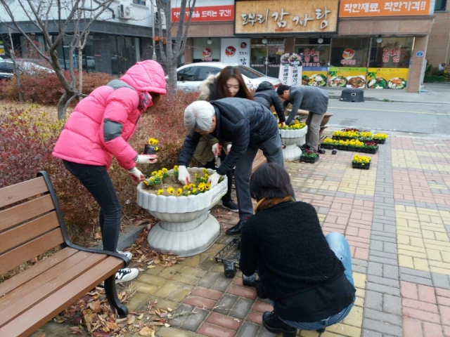 군산시 수송동, ‘사계절 꽃피는 거리’ 조성