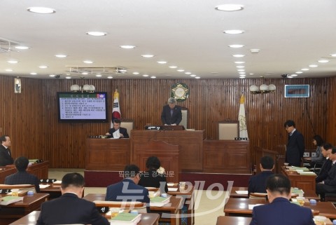 담양군의회, 제272회 제2차 정례회 개회