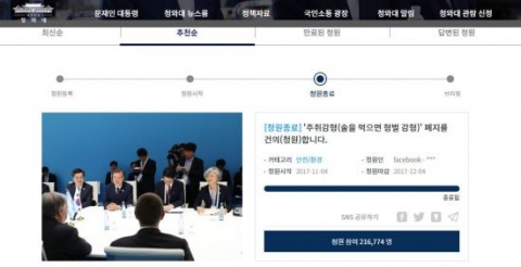 조두순 출소 반대 청원 60만명 돌파···‘주취감형’ 폐지 여론 ↑