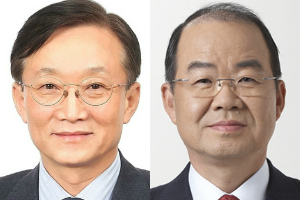 박대영 삼성중공업 대표이사(왼쪽), 정성립 대우조선해양 사장.