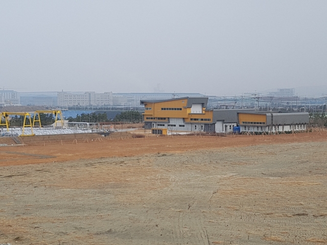 군산2국가산단 폐수종말처리시설공사 1단계사업 준공사진