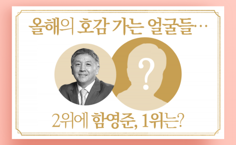 올해의 호감 가는 얼굴들···2위에 함영준, 1위는?