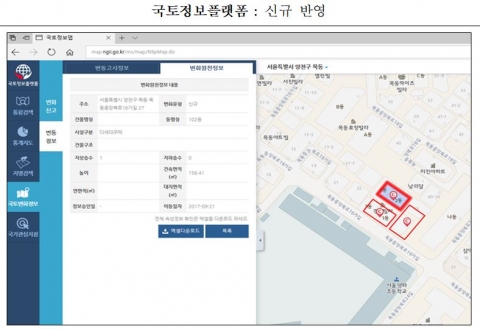 “오늘 준공된 건물, 내일이면 지도 앱으로 찾기 가능해진다”