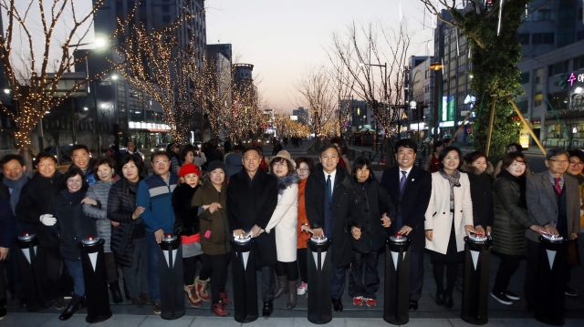 전주 첫마중길, ‘빛의 거리’로 탈바꿈!