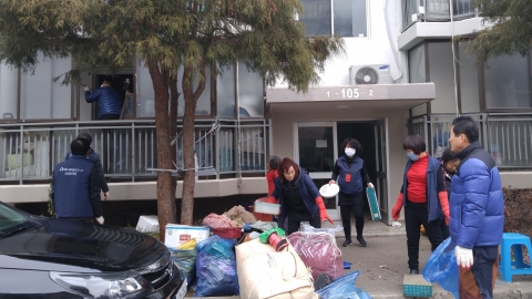 나주시 성북동, 새해 나눔 봉사로 사랑의 온도 높여