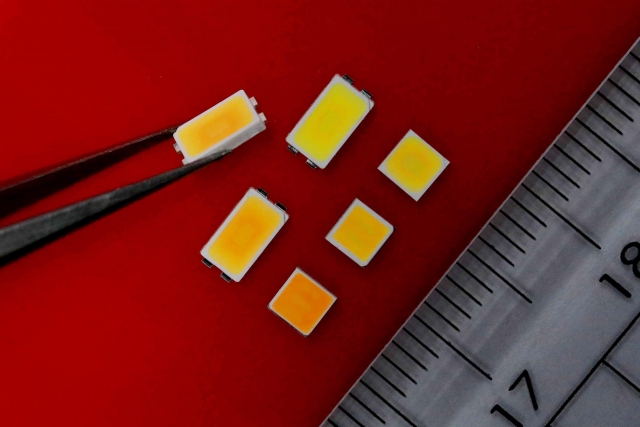 LG이노텍이 이달 말 양산하는 ‘어드밴스드 플립칩 LED 패키지’. 사진=LG이노텍 제공