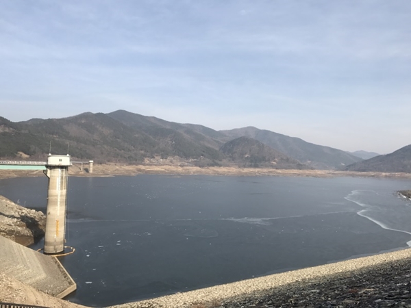 2018년 1월 22일 현재 운문댐 전경 (사진제공=대구시)