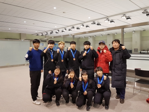 전북대사대부고·전주여고, 제99회 동계체육대회 컬링 동메달 쾌거