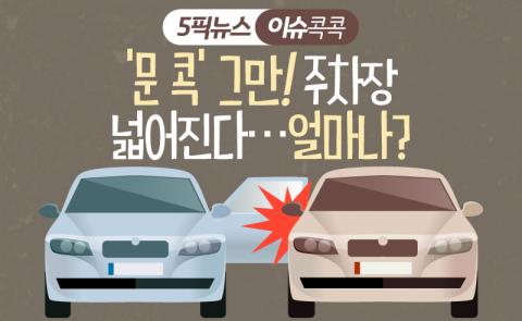 ‘문 콕’ 그만! 주차장 넓어진다···얼마나?