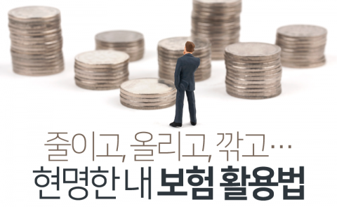 줄이고, 올리고, 깎고···현명한 내 보험 활용법