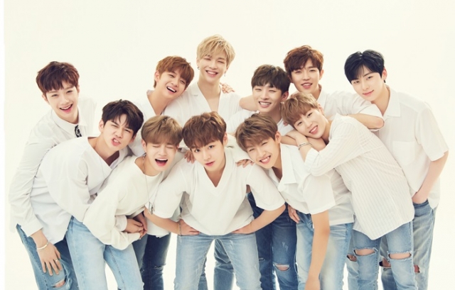 신한은행이 새로운 광고모델로 아이돌 그룹 ‘워너원(Wanna One)’을 선정했다. 사진=신한은행 제공