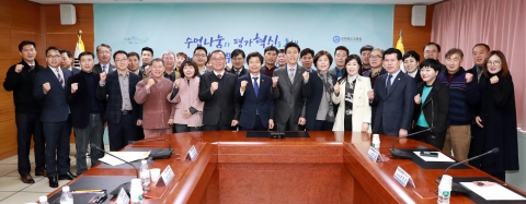 김승환 전북교육감, 직능단체 대표단과 정책간담회