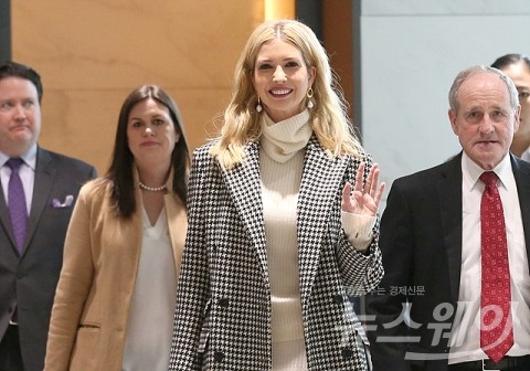 이방카 미국 귀국···“따뜻한 환대에 감사, 신나고 훌륭했다”