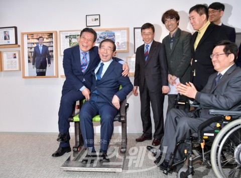 윤장현 광주광역시장, 서울시에 장애인 스케이트 기증