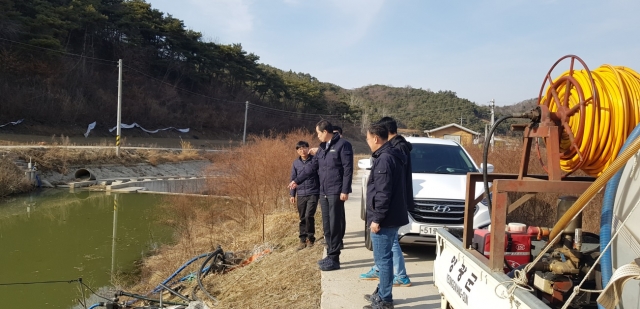 영광군, 가뭄대비 저수지 물채우기 총력 추진 기사의 사진