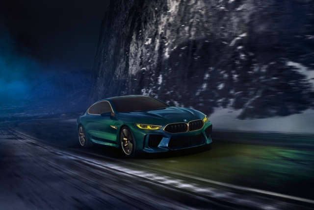 BMW 그룹이 2018 제네바 모터쇼에서 BMW 콘셉트 M8 그란 쿠페(BMW Concept M8 Gran Coupe)’를 세계 최초로 공개했다. (사진=BMW 그룹 코리아 제공)