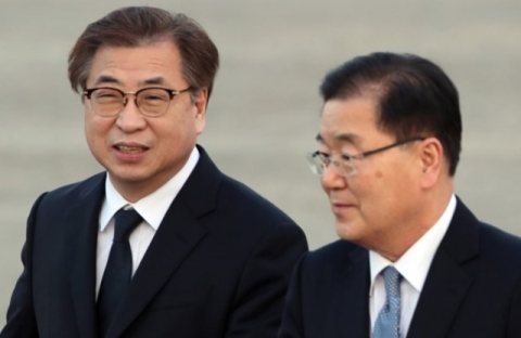 정의용·서훈 미국행, 백악관서 최소 펜스 부통령 만날 듯
