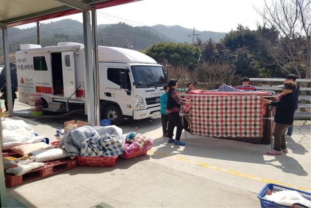 장흥군, 나눔 싣고 ‘새봄맞이 이동세탁’ 출발