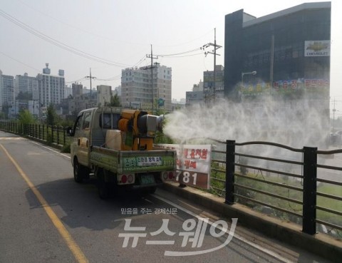 천안시 서북구 보건소, 모기유충 구제·월동모기 방제사업 활동 전개
