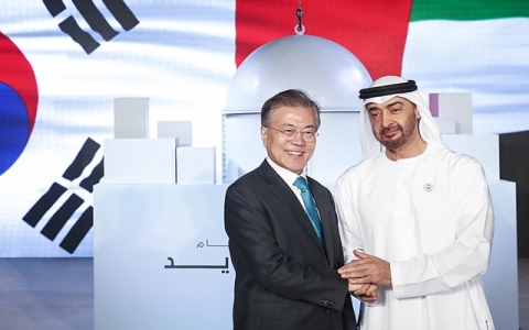UAE서 잭팟 터진 文대통령···석유·가스분야서 삼성·SK 등 韓기업 250억불 협력