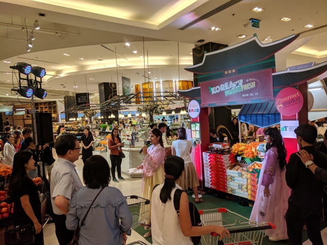 aT, 태국 랜드마크 쇼핑몰에 ‘K-Fresh Zone’ 오픈
