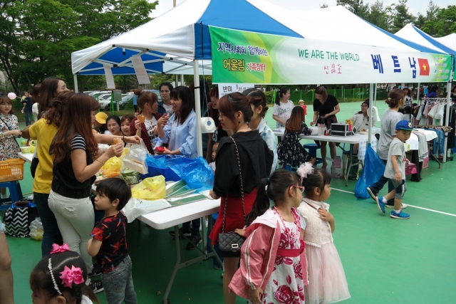 김제시다문화가족지원센터, 『다문화 어울림 가족장터』 개최