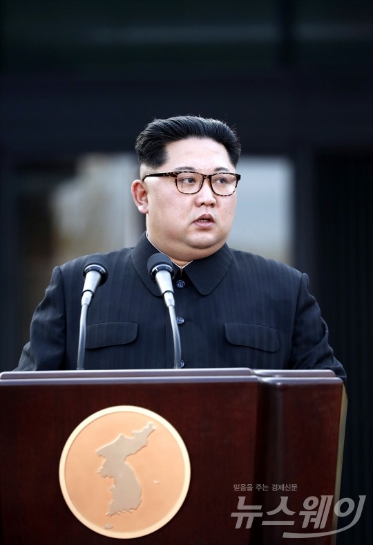 김정은 북한 국무위원장. 사진=한국공동사진기자단