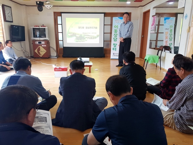 김제시농업기술센터, 「행복농업 이동상담장터」 열어