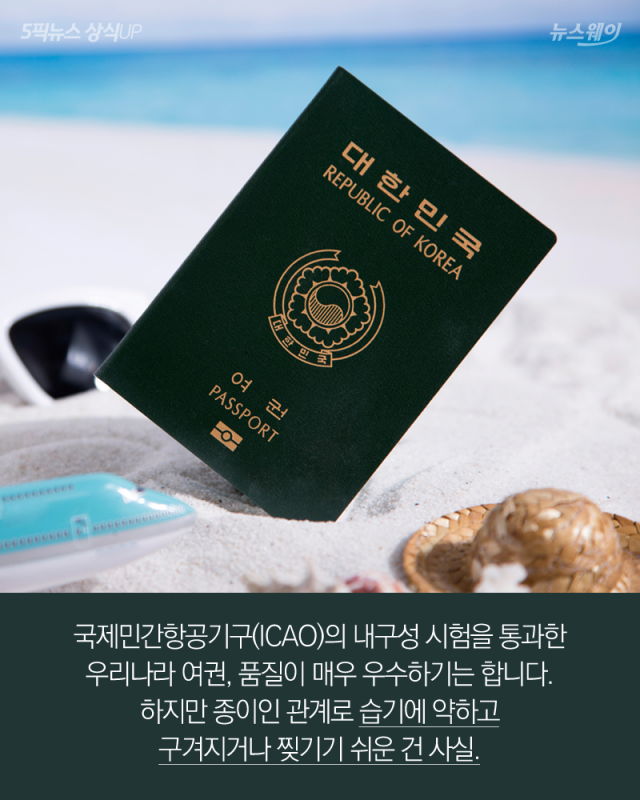 세탁기에 돌린 여권, 다시 쓸 수 있을까 기사의 사진